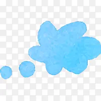 水彩对话框矢量素材-空若网 水彩对话框矢量素材-空若网