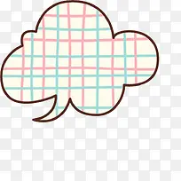 云朵对话框标签-空若网 云朵对话框标签-空若网