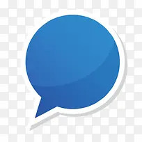 蓝色对话框打折标签-空若网 蓝色对话框打折标签-空若网