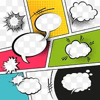 彩色气泡矢量-空若网 彩色气泡矢量-空若网