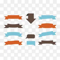 箭头聊天对话框彩色-空若网 箭头聊天对话框彩色-空若网