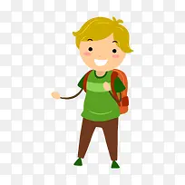 卡通学生-空若网 卡通学生-空若网