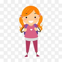 卡通学生-空若网 卡通学生-空若网