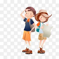 卡通可爱学生-空若网 卡通可爱学生-空若网