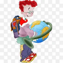 卡通学生-空若网 卡通学生-空若网