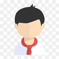 扁平化学生PNG下载-空若网 扁平化学生PNG下载-空若网