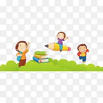 矢量童趣插画素材-空若网 矢量童趣插画素材-空若网