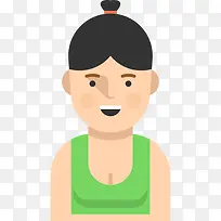 体操运动员图标-空若网 体操运动员图标-空若网