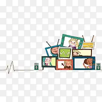 电视上的孩子-空若网 电视上的孩子-空若网