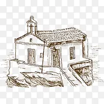 手绘房子-空若网 手绘房子-空若网