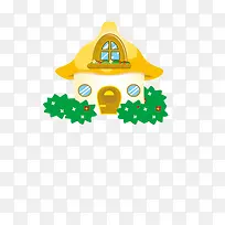 卡通手绘房子-空若网 卡通手绘房子-空若网