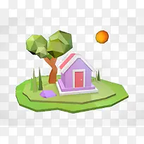 扁平化房屋建筑-空若网 扁平化房屋建筑-空若网