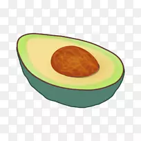 牛油果剪贴画-牛油果-空若网 牛油果剪贴画-牛油果-空若网