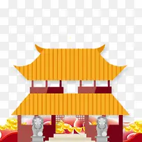 卡通手绘建筑-空若网 卡通手绘建筑-空若网