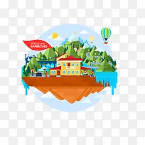 扁平化装饰-空若网 扁平化装饰-空若网