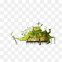 卡通房屋-空若网 卡通房屋-空若网