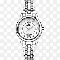 白色金属表链女表-空若网 白色金属表链女表-空若网