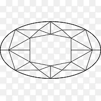 矢量线条钻石图-空若网 矢量线条钻石图-空若网