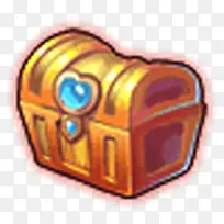 镶着宝石的宝箱-空若网 镶着宝石的宝箱-空若网