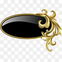 黑色宝石花纹装饰-空若网 黑色宝石花纹装饰-空若网