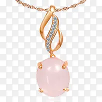 粉色宝石项链饰品-空若网 粉色宝石项链饰品-空若网