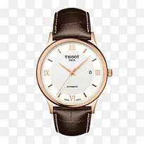 天梭金咖色腕表手表男表-空若网 天梭金咖色腕表手表男表-空若网