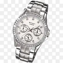 白色金属手表男表-空若网 白色金属手表男表-空若网