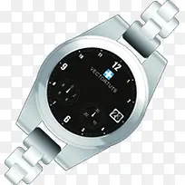 手绘灰色时尚手表-空若网 手绘灰色时尚手表-空若网