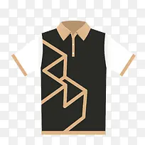 矢量时尚男士短袖-空若网 矢量时尚男士短袖-空若网