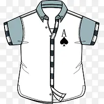 时尚男士短袖衬衫-空若网 时尚男士短袖衬衫-空若网