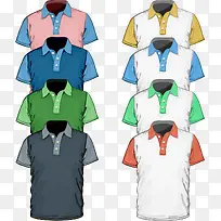 矢量手绘衬衫-空若网 矢量手绘衬衫-空若网