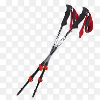 登山杖红色两根产品实物-空若网 登山杖红色两根产品实物-空若网