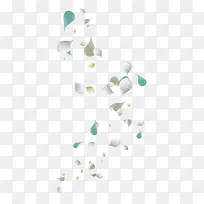 多彩花瓣飘落-空若网 多彩花瓣飘落-空若网