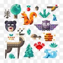 动物扁平化-空若网 动物扁平化-空若网