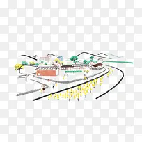 �ֻ����β廭-������