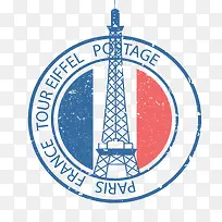 法国巴黎铁塔邮戳-空若网 法国巴黎铁塔邮戳-空若网