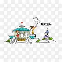 卡通儿童插画-空若网 卡通儿童插画-空若网