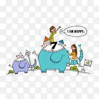 ��ͨ��ͯ�廭-������