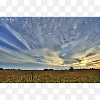 白色羽状白云蓝天-空若网 白色羽状白云蓝天-空若网