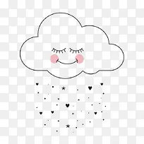 下爱心的白云-空若网 下爱心的白云-空若网