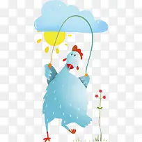 卡通公仔白云太阳-空若网 卡通公仔白云太阳-空若网
