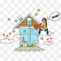 卡通儿童插画-空若网 卡通儿童插画-空若网