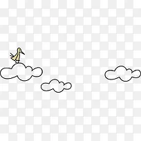 卡通手绘白云-空若网 卡通手绘白云-空若网