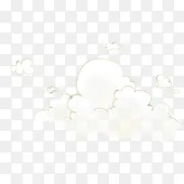 手绘卡通可爱白云-空若网 手绘卡通可爱白云-空若网
