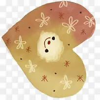 手绘花朵白云图案爱心-空若网 手绘花朵白云图案爱心-空若网