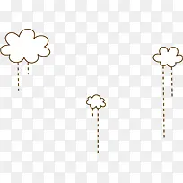 卡通可爱白云装饰-空若网 卡通可爱白云装饰-空若网