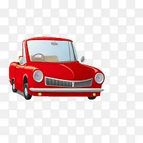 卡通红色汽车-空若网 卡通红色汽车-空若网