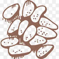 手绘创意干果画册-空若网 手绘创意干果画册-空若网