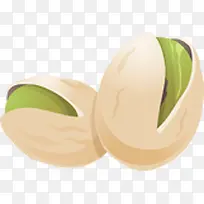 手绘白色坚果设计-空若网 手绘白色坚果设计-空若网