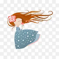 可爱卡通女孩-空若网 可爱卡通女孩-空若网